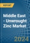 Middle East - Unwrought Zinc - Market Analysis, Forecast, Size, Trends and Insights - Product Thumbnail Image