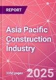 Asia Pacific Construction Industry Databook Series - Market Size & Forecast by Value and Volume (area and units), Q2 2023 Update- Product Image