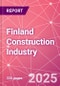 Finland Construction Industry Databook Series - Market Size & Forecast by Value and Volume (area and units), Q2 2023 Update - Product Image