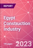 Egypt Construction Industry Databook Series - Market Size & Forecast by Value and Volume (area and units), Q2 2023 Update- Product Image