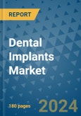 Dental Implants Market - Global Industry Analysis, Size, Share, Growth, Trends, and Forecast 2031 - By Product, Technology, Grade, Application, End-user, Region: (North America, Europe, Asia Pacific, Latin America and Middle East and Africa)- Product Image