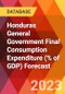 Honduras General Government Final Consumption Expenditure (% of GDP) Forecast - Product Thumbnail Image