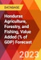 Honduras Agriculture, Forestry, and Fishing, Value Added (% of GDP) Forecast - Product Thumbnail Image