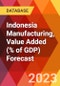 Indonesia Manufacturing, Value Added (% of GDP) Forecast - Product Thumbnail Image