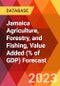 Jamaica Agriculture, Forestry, and Fishing, Value Added (% of GDP) Forecast - Product Thumbnail Image