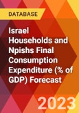 Israel Households and Npishs Final Consumption Expenditure (% of GDP) Forecast- Product Image