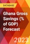 Ghana Gross Savings (% of GDP) Forecast - Product Thumbnail Image