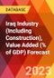 Iraq Industry (Including Construction), Value Added (% of GDP) Forecast - Product Image