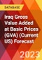 Iraq Gross Value Added at Basic Prices (GVA) (Current US) Forecast - Product Thumbnail Image