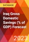 Iraq Gross Domestic Savings (% of GDP) Forecast - Product Thumbnail Image
