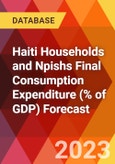 Haiti Households and Npishs Final Consumption Expenditure (% of GDP) Forecast- Product Image