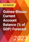 Guinea-Bissau Current Account Balance (% of GDP) Forecast - Product Thumbnail Image
