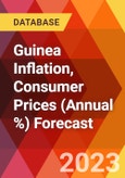 Guinea Inflation, Consumer Prices (Annual %) Forecast- Product Image