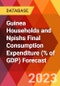 Guinea Households and Npishs Final Consumption Expenditure (% of GDP) Forecast - Product Thumbnail Image