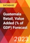 Guatemala Retail, Value Added (% of GDP) Forecast - Product Thumbnail Image
