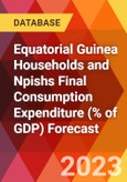 Equatorial Guinea Households and Npishs Final Consumption Expenditure (% of GDP) Forecast- Product Image