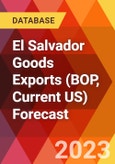 El Salvador Goods Exports (BOP, Current US) Forecast- Product Image