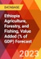 Ethiopia Agriculture, Forestry, and Fishing, Value Added (% of GDP) Forecast - Product Image