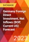 Germany Foreign Direct Investment, Net Inflows (BOP, Current US) Forecast - Product Thumbnail Image