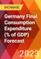 Germany Final Consumption Expenditure (% of GDP) Forecast - Product Thumbnail Image