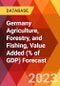 Germany Agriculture, Forestry, and Fishing, Value Added (% of GDP) Forecast - Product Thumbnail Image