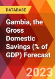 Gambia, the Gross Domestic Savings (% of GDP) Forecast- Product Image