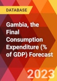Gambia, the Final Consumption Expenditure (% of GDP) Forecast- Product Image