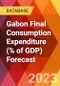 Gabon Final Consumption Expenditure (% of GDP) Forecast - Product Thumbnail Image