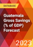 Guatemala Gross Savings (% of GDP) Forecast- Product Image