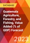 Guatemala Agriculture, Forestry, and Fishing, Value Added (% of GDP) Forecast - Product Thumbnail Image