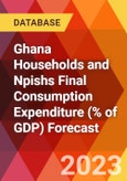 Ghana Households and Npishs Final Consumption Expenditure (% of GDP) Forecast- Product Image