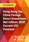 Hong Kong Sar, China Foreign Direct Investment, Net Inflows (BOP, Current US) Forecast - Product Image