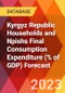 Kyrgyz Republic Households and Npishs Final Consumption Expenditure (% of GDP) Forecast - Product Image