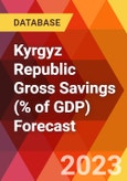 Kyrgyz Republic Gross Savings (% of GDP) Forecast- Product Image