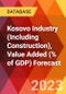 Kosovo Industry (Including Construction), Value Added (% of GDP) Forecast - Product Image