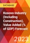 Kosovo Industry (Including Construction), Value Added (% of GDP) Forecast - Product Thumbnail Image
