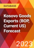 Kosovo Goods Exports (BOP, Current US) Forecast- Product Image