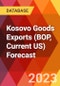 Kosovo Goods Exports (BOP, Current US) Forecast - Product Image