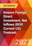 Kosovo Foreign Direct Investment, Net Inflows (BOP, Current US) Forecast- Product Image