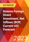 Kosovo Foreign Direct Investment, Net Inflows (BOP, Current US) Forecast - Product Image