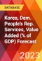Korea, Dem. People's Rep. Services, Value Added (% of GDP) Forecast - Product Thumbnail Image