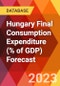 Hungary Final Consumption Expenditure (% of GDP) Forecast - Product Thumbnail Image
