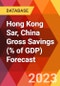 Hong Kong Sar, China Gross Savings (% of GDP) Forecast - Product Thumbnail Image