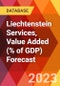 Liechtenstein Services, Value Added (% of GDP) Forecast - Product Thumbnail Image