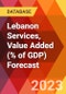 Lebanon Services, Value Added (% of GDP) Forecast - Product Image