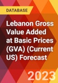 Lebanon Gross Value Added at Basic Prices (GVA) (Current US) Forecast- Product Image