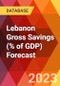 Lebanon Gross Savings (% of GDP) Forecast - Product Thumbnail Image