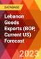 Lebanon Goods Exports (BOP, Current US) Forecast - Product Image