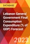 Lebanon General Government Final Consumption Expenditure (% of GDP) Forecast - Product Thumbnail Image