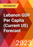 Lebanon GDP Per Capita (Current US) Forecast- Product Image